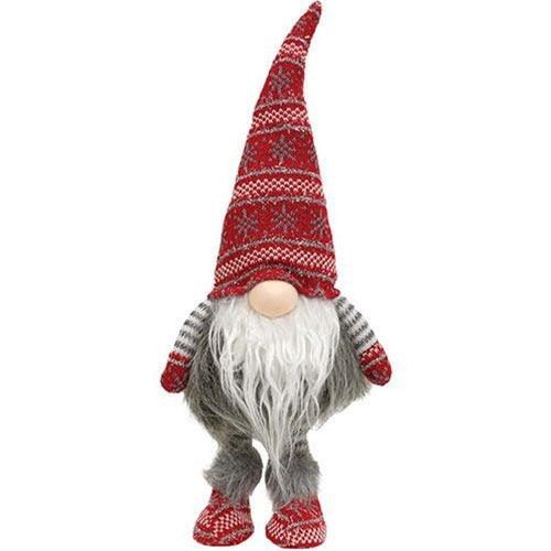 Red Sweater Wobble Gnome - The Fox Decor