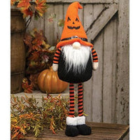 Halloween Pumpkin Standing Gnome - The Fox Decor