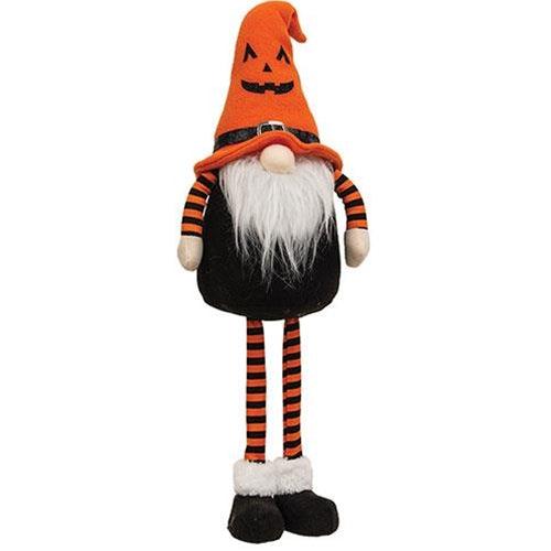 Halloween Pumpkin Standing Gnome - The Fox Decor
