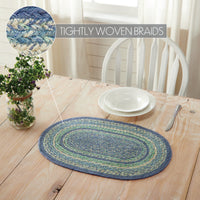 Thumbnail for Jolie Jute Oval Placemat 13x19