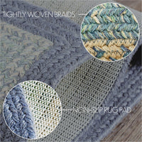 Thumbnail for Jolie Braided Jute Rectangle Rugs with Rug Pad - VHC Brands - The Fox Decor