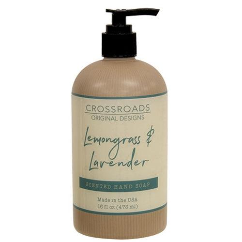 Lemongrass & Lavender Hand Soap 16oz - The Fox Decor