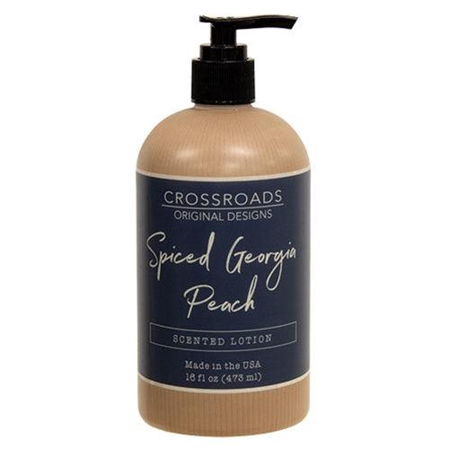 Spiced Georgia Peach Hand Lotion 16oz - The Fox Decor