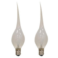 Thumbnail for 2 Pkg 7 Watt Clear Silicone Bulbs Candelabra Base - The Fox Decor