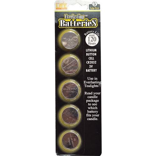5 pk CR2032 Batteries - The Fox Decor