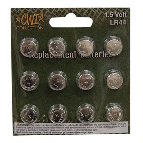 12 Pkg AG13 Batteries - The Fox Decor
