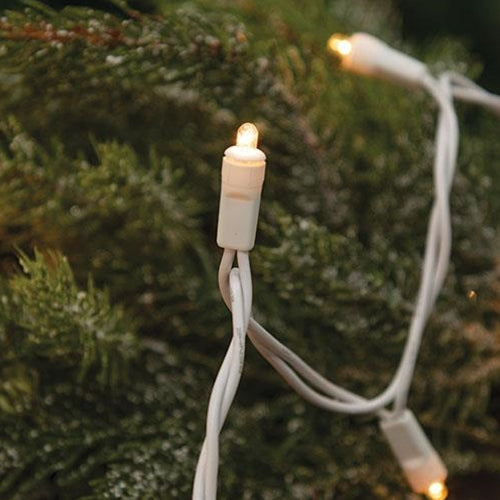 Teeny Lights, White Cord, 35 Count