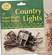 Teeny Lights, Brown Cord, 35ct - The Fox Decor