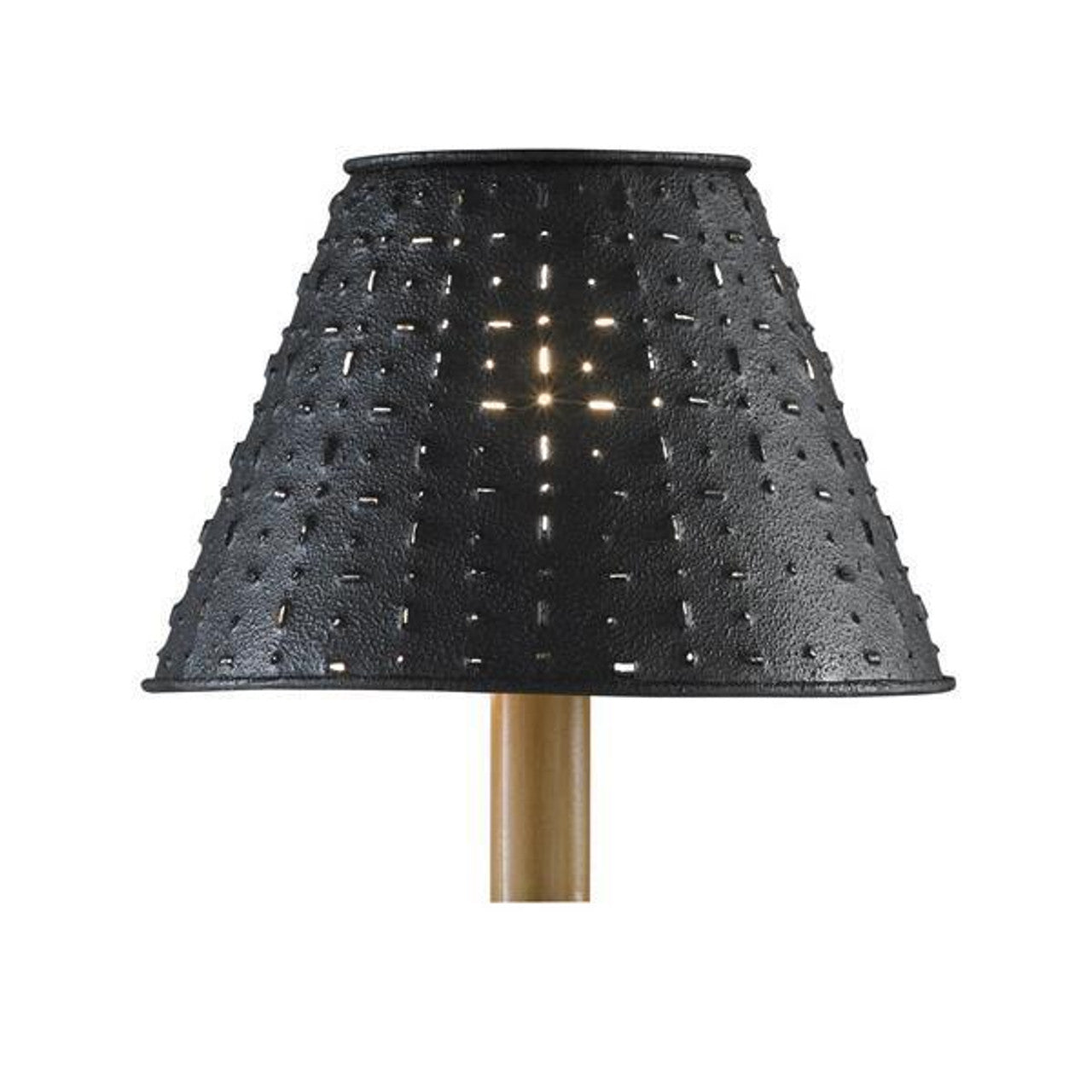Metal Dot Dash Shade - 10" - Black Park Designs - The Fox Decor