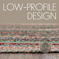 Thumbnail for Multi Braided Jute Oval Braided Rugs with Rug Pad - VHC Brands - The Fox Decor