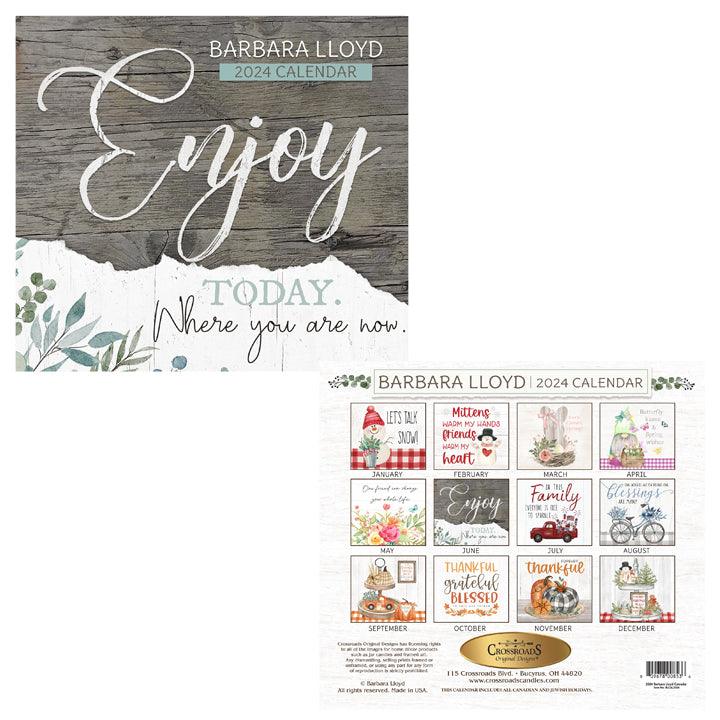 Barbara Lloyd 2024 Calendar - The Fox Decor