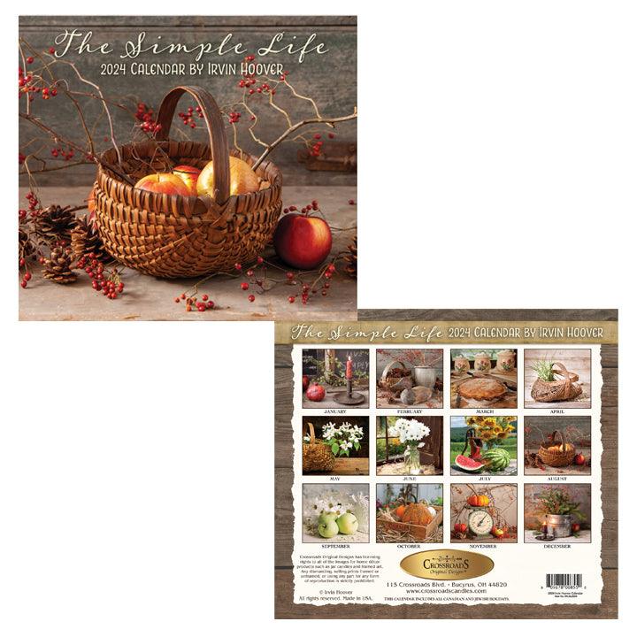 The Simple Life 2024 Calendar