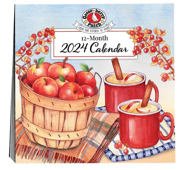 Gooseberry Patch 2024 Wall Calendar - The Fox Decor