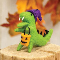 Thumbnail for Felted Dinosaur Halloween Party Ornament - The Fox Decor