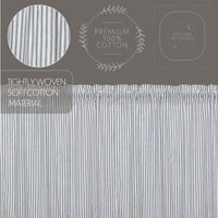 Thumbnail for Sawyer Mill Blue Ticking Stripe Blackout Panel 84x40 VHC Brands - The Fox Decor