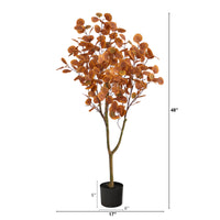 Thumbnail for 4’ Autumn Eucalyptus Artificial Tree