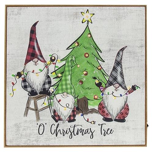 LED Merry Everything Gnome Art 3 Asstd - The Fox Decor