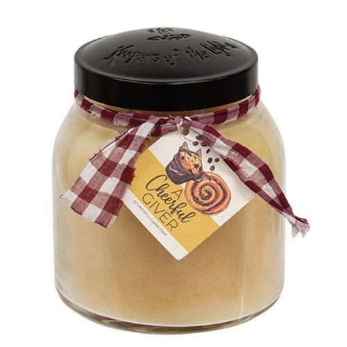 Angel Food Cake Papa Jar Candle 34oz - The Fox Decor