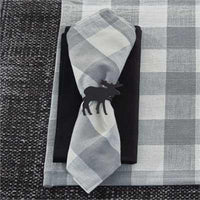 Wicklow Check Dove Napkins - Set of 6 Park Designs - The Fox Decor