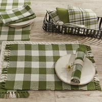Wicklow Check Napkin - Sage set of 6 Park Designs