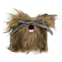 Furry Plush Dogs 2 Asstd - The Fox Decor