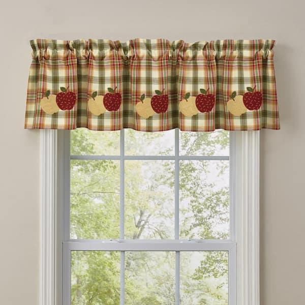 Apple Valance - Applique Park Designs