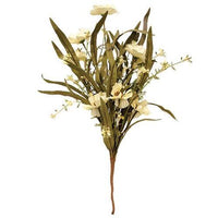 Cream Pansy Pick 19 - The Fox Decor