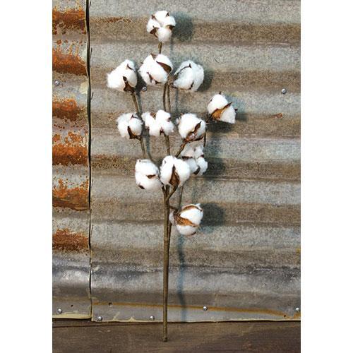 Country Cotton Ball Spray 20 - The Fox Decor