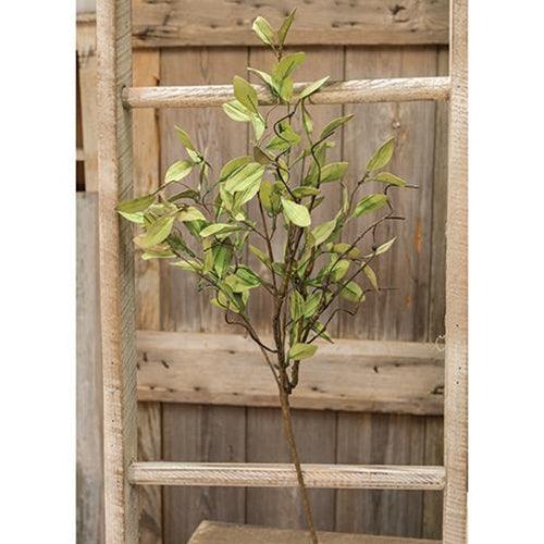 Sage Leaves & Twigs Spray 25 - The Fox Decor