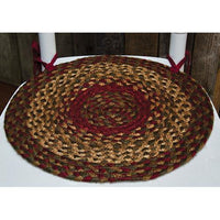 Thumbnail for Cinnamon Braided Chair Pad - The Fox Decor