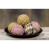 6 Set Mixed Rag Balls - The Fox Decor