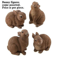 Thumbnail for Resin Brown Bunny 4 Asstd - The Fox Decor