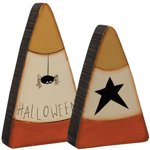 2 Set Candy Corn w Star - The Fox Decor