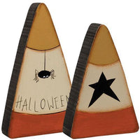 2 Set Candy Corn w Star - The Fox Decor