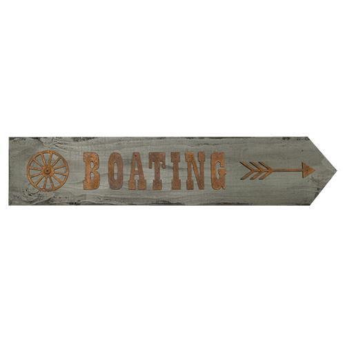 Boating Sign - The Fox Decor