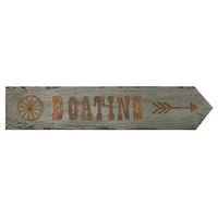Boating Sign - The Fox Decor