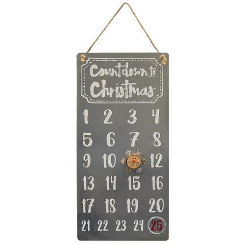Christmas Countdown Calendar With Magnet