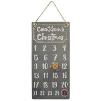 Christmas Countdown Calendar With Magnet - The Fox Decor