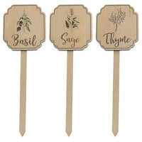 Thumbnail for 3 Set Herb Plant Stakes - The Fox Decor