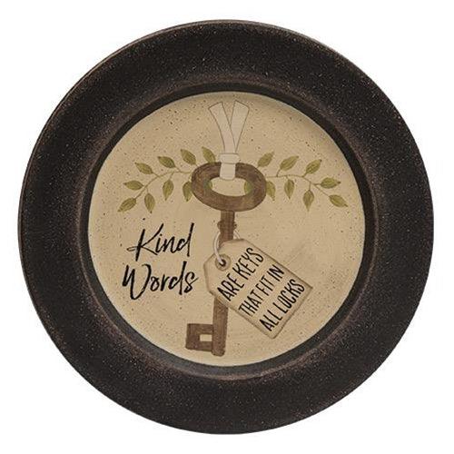 Love and Kindness Key Plate 3 Asstd - The Fox Decor