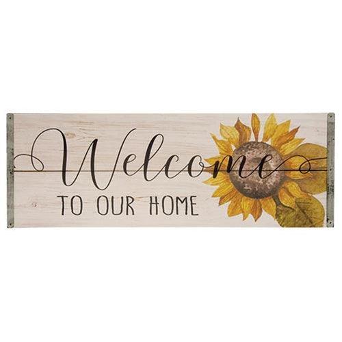Welcome to Our Home Sign - The Fox Decor