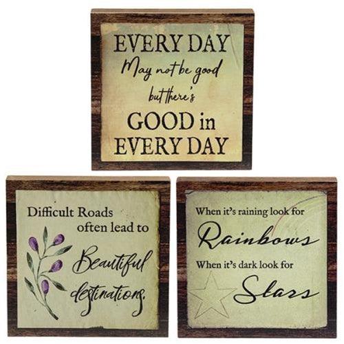 Good In Everyday Block 3 Asstd - The Fox Decor