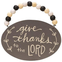 Count Your Blessings Beaded Ornament 4 asstd - The Fox Decor