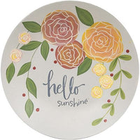 Thumbnail for Hello Sunshine Floral Plate 2 asstd