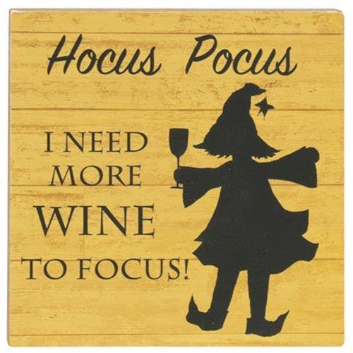 Hocus Pocus Halloween Block 3 Asstd - The Fox Decor