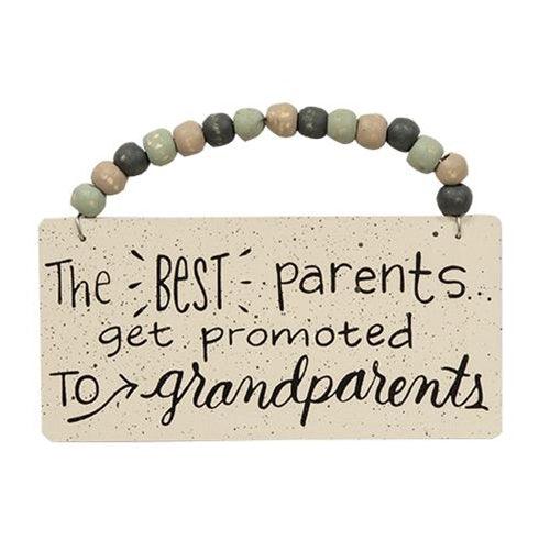Life is Good at Grandma's Beaded Ornament 3 Asstd - The Fox Decor