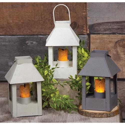 Farmhouse Colors Mini Colonial Lantern 3 asstd - The Fox Decor