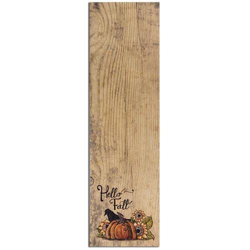Hello Fall Long Notepad - The Fox Decor