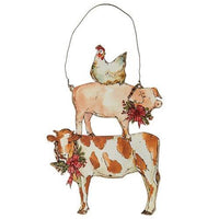 Farm Animals Hanger - The Fox Decor