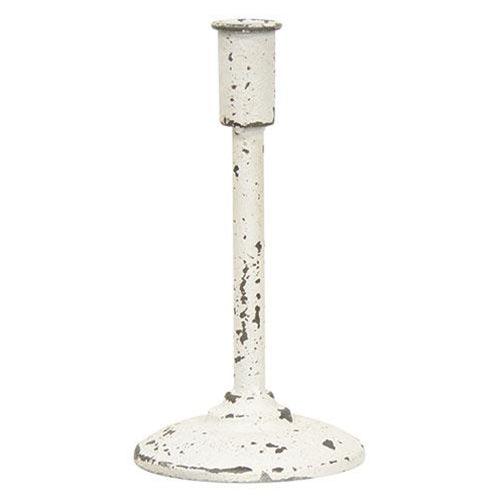 Distressed White Candle Holder 9 - The Fox Decor